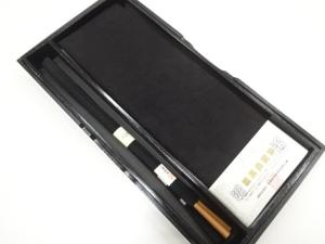 未使用品　正絹　喪服用　手組帯締め・帯揚げセット